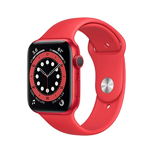 Apple Watch Series 6 (GPS, 44 mm) Aluminiumgehäuse Product(RED), Sportarmband Product(RED)