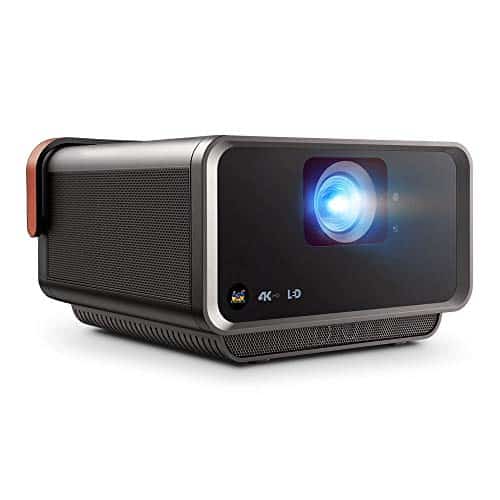 Viewsonic X10-4K UHD Heimkino LED Beamer (4K, 2.400 Lumen, Rec. 709, HDR, 2x HDMI, USB, USB-C, WLAN Konnektivität, Bluetooth, SD-Kartenleser, 2x 8 Watt Lautsprecher) anthrazit-metallic