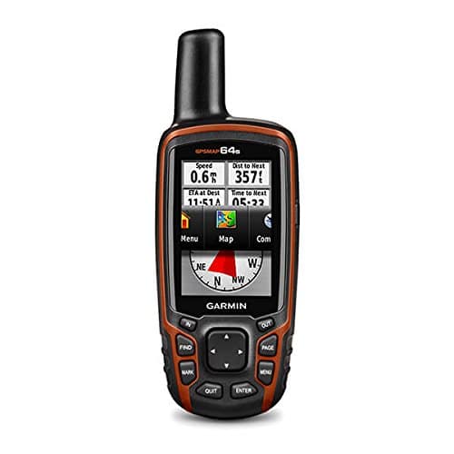 Garmin GPSMAP 64s Navigationshandgerät, barometrischer Höhenmesser, GPS und GLONASS Kompatibilität, Live Tracking, Smart Notification, 2,6 Zoll (6,6 cm) Farbdisplay, 010-01199-10