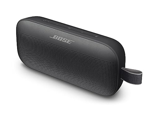 Bose SoundLink Flex Bluetooth Speaker – kabelloser, wasserdichter, tragbarer Outdoor-Lautsprecher – Schwarz