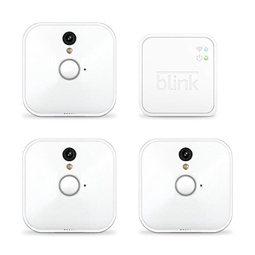 Blink System für Videoüberwachung, für den Innenbereich, mit Bewegungserkennung, HD-Video, 2 Jahre Batterielaufzeit, inkl. Cloud-Speicherdienst, Drei-Kamera-System