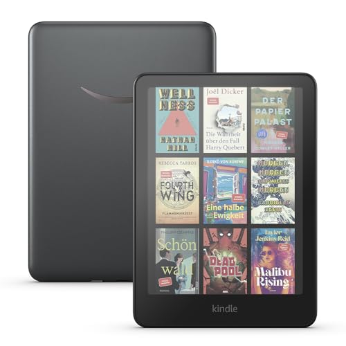 Amazon Kindle Colorsoft Signature Edition (32 GB) – Mit Farb-Display und Frontlicht mit automatischer Anpassung, kabellosem Aufladen und wochenlanger Akkulaufzeit