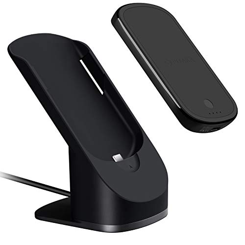 pitaka Handyhalterung kabellos mit kabellosem Ladegerät [MagEZ Juice] für Smartphones Qi Tischhalterung und kabelloses Ladegerät