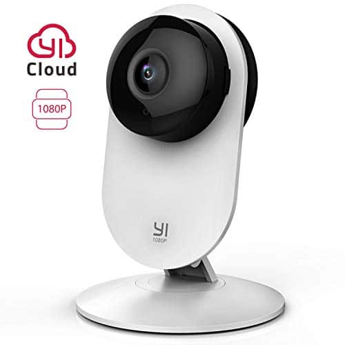 YI Home Camera 1080p IP Überwachungskamera, Smart Home Kamera mit Nachtsicht, Bewegungsmelder, 2-Way Audio, Haus Monitor Pet Monitor, App für Smartphone, YI Cloud Service