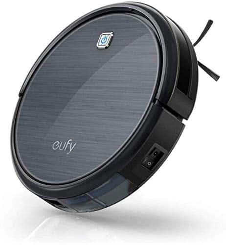 eufy by Anker RoboVac 11 Saugroboter (100 Min Akkulaufzeit) leiser und flacher Staubsaugerroboter mit leistungsstarkem High-Performance Filter,ideal für Haustierbesitzer, Hartböden, flache Teppiche