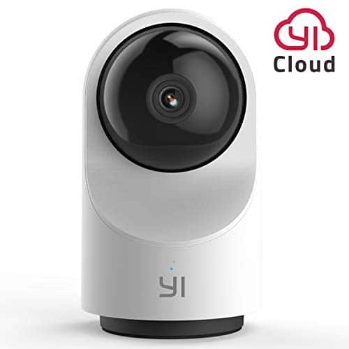 YI Kamera Wi-Fi Innenbereich 1080p Dome X,Überwachungskamera Ip Camera WiFi Smart Kamera Sicherheit Full HD 360°Pan-tilt,Bewegungssensor, Time-Lapse,Auto On/Off, unterstützt Micro-SD-Karten