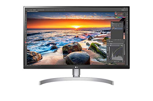 LG 27UL850-W 68,58 cm (27 Zoll) UHD 4K Monitor (IPS-Panel, USB Type-C, VESA DisplayHDR 400), schwarz weiß