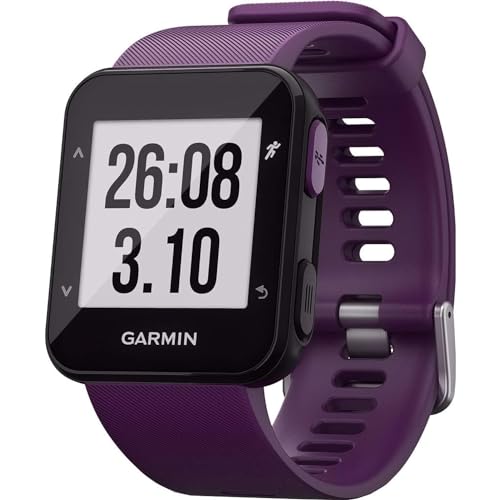 Garmin Forerunner 30 GPS-Laufuhr, Herzfrequenzmessung am Handgelenk, Smart Notifications, Connected Features, Lauffunktionen, 010-01930-05
