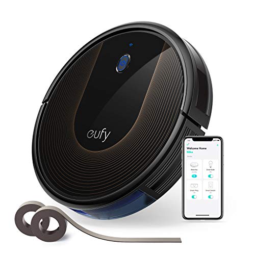 eufy by Anker Saugroboter RoboVac 30C, WLAN Staubsauger Roboter mit BoostIQ, Hohe Reinigungsleistung mit Starke 1500Pa Saugkraft, ideal für Haustierbesitzer, Reinigt Tierhaare, Hartböden, Teppiche