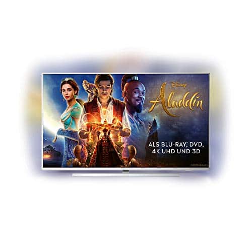 Philips Ambilight 55PUS6814/12 139 cm (55 Zoll) Smart TV mit Alexa-Integration (4K UHD, P5 Perfect Picture Engine, HDR 10+, Dolby Vision, Dolby Atmos, HDMI)