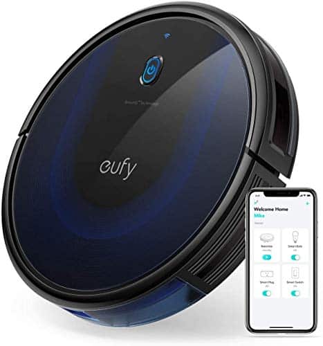 eufy by Anker Saugroboter RoboVac 15C MAX, Roboterstaubsauger mit BoostIQ Technologie, 2000Pa Saugkraft mit WLAN-Konnektivität, extrem schlank, geräuscharm, für Hartböden bis mittelhohe Teppiche
