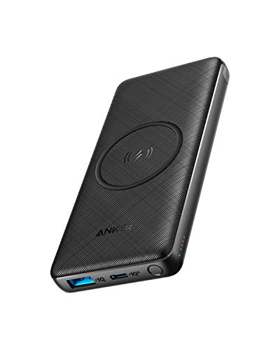Anker Wireless Powerbank 10000mAh, PowerCore III 10K kabelloser externer Akku Qi-Zertifiziert, 18W USB-C Quick Charge für iPhone 12,Mini,Pro,iPad, AirPods, und mehr