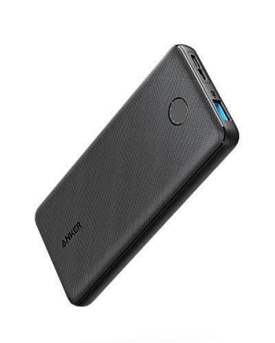 Anker PowerCore Slim 10000, extrem dünne Powerbank, kompakter 10000mAh externer Akku, High Speed PowerIQ und VoltageBoost Ladetechnologien, Powerbank für iPhone, Samsung Galaxy und mehr