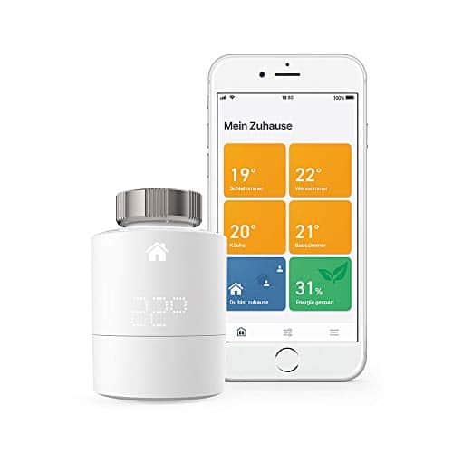 Tado Smartes Heizkörper-Thermostat Starter Kit V3+ (Intelligente Heizungssteuerung, kompatibel mit Amazon Alexa, Apple HomeKit, Google Assistant, IFTTT)