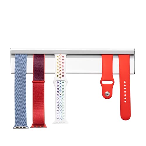 Twelve South TimePorter Wandhalterung für Apple Watch-Bänder, Uhrenarmbandhalter funktioniert mit Allen Apple Watch-Bändern, verbinden Sie mehrere für größere Sammlungsdisplays