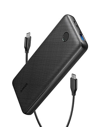Anker PowerCore Essential 20000 PD externer Akku, 20000mAh USB-C Powerbank mit 18W Power Delivery, enorme Kapazität, kompatibel mit iPhone 11/11 Pro / 11 Pro Max / 8 / X/XR, Samsung und mehr