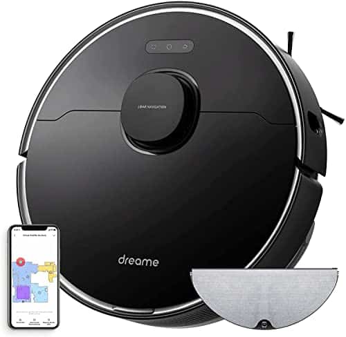 Dreame L10Pro Saugroboter mit Wischfunktion 4000Pa Staubsauger Roboter Laser Navigation APP-Verbindung Roboterstaubsauger 150min Laufzeit Saug und Wischroboter für Tierhaare Teppiche Hartböden