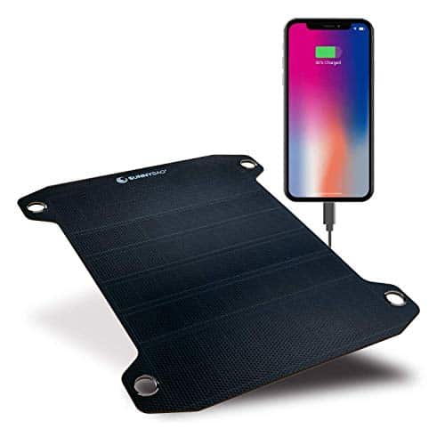 SunnyBAG Leaf PRO | Das weltweit stärkste Flexible Solarpaneel | Premium Outdoor Solar Ladegerät | ISPO Award Gewinner