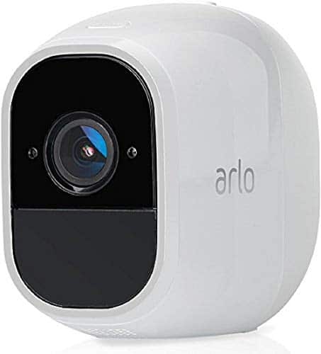 Arlo Pro2 Smart Home Zusatz-Überwachungskamera & Sicherheitsalarm (130 Grad Blickwinkel, kabellos, WLAN, Bewegungsmelder, Innen/Außen, Nachtsicht, wetterfest, 2-Wege Audio) weiß, VMC4030P