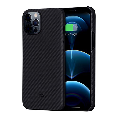 pitaka MagEZ Case, ultradünn, magnetische Hülle für iPhone 12 Pro Max(6,7