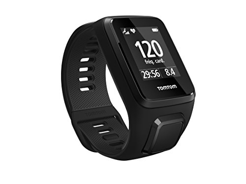 TomTom Spark 3 Cardio GPS-Fitnessuhr (Routenfunktion, Eingebauter Herzfrequenzmesser, Multisport-Modus, 24/7 Aktivitäts-Tracking)