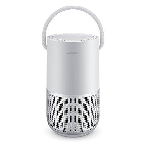 Bose Portable Smart Speaker – mit integrierter Alexa-Sprachsteuerung, in Silber