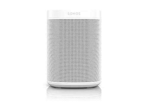 Sonos One SL weiß - All-In-One Smart Speaker (Kraftvoller WLAN Lautsprecher mit App Steuerung und AirPlay 2 – Multiroom Speaker für unbegrenztes Musikstreaming), ohne Sprachsteuerung