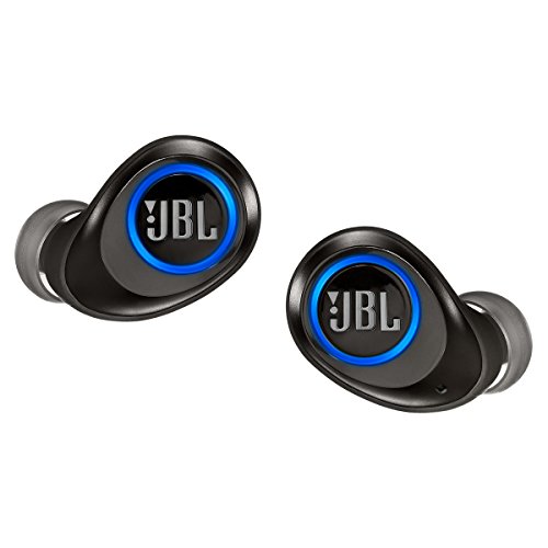 JBL Free X In Ear Bluetooth Kopfhörer in Schwarz – Wireless Headphones mit smarter Ladestation – Musik Streaming bis zu 24 Stunden