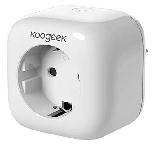 Koogeek Intelligente Steckdose Wi-Fi Smart Plug funktioniert mit Alexa mit Apple HomeKit mit Siri Remote Control auf 2.4 GHz Netzwerk