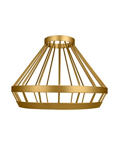 Osram Vintage Edition 1906 Lampenschirm Cage, gold, Zur Erweiterung Ihrer Osram Pendulum Leuchte, P20, Aluminiumgehäuse