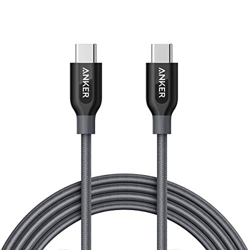 Anker Powerline+ 1,8m USB C Kabel, Extrem Langlebig für USB-C Geräte Inklusive Galaxy S8, S8+, S9, S10, Google Pixel, Nexus 6P, Huawei Matebook, MacBook usw