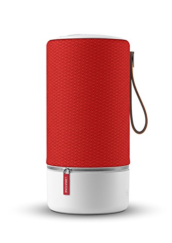 Libratone ZIPP Wireless Lautsprecher (360° Sound, Wlan, Bluetooth, MultiRoom, Airplay 2, Spotify Connect, 10 Std. Akku) victory red