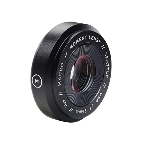 Moment 10x Macro Lens – T-Series & M-Series Mobile Lens for iPhone, Pixel & Galaxy – Capture Extreme Close-Ups (M-Series)