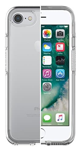 OtterBox Symmetry Clear hoch-transparente sturzsichere Schutzhülle für iPhone 7/8, transparent
