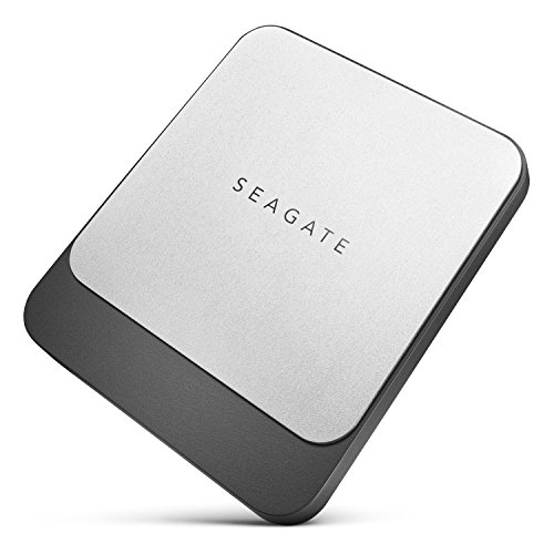 Seagate Fast SSD, tragbare externe SSD 500GB, 2.5 Zoll, USB 3.0, PC & Mac, Modellnr.: STCM500401