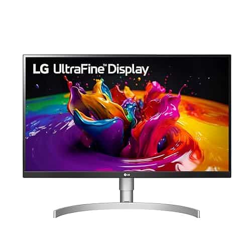 LG 27UL850-W 68,58 cm (27 Zoll) UHD 4K Monitor (IPS-Panel, USB Type-C, VESA DisplayHDR 400), schwarz weiß