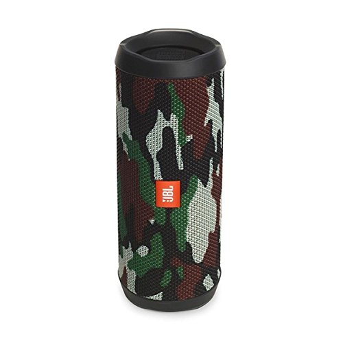 JBL Flip 4 Bluetooth Box - Camouflage – Wasserdichter, tragbarer Lautsprecher mit Freisprechfunktion und Sprachassistent – Bis zu 12 Stunden Wireless Streaming mit nur einer Akku-Ladung