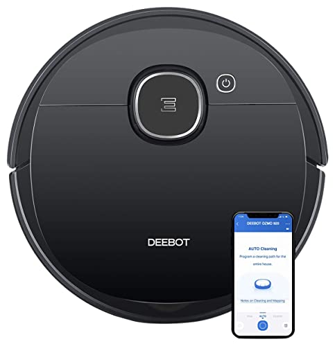 Ecovacs Deebot OZMO 920 Saug- & Wischroboter - 2-in-1 Staubsauger-Roboter mit Wischfunktion & intelligenter Navigation - Mit Google Home, Alexa- & App-Steuerung