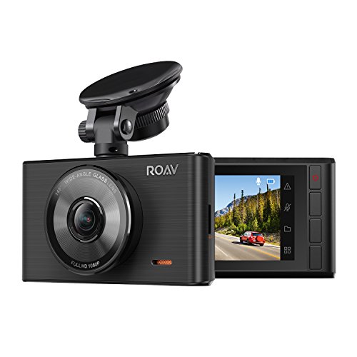 Dashcam Anker Roav C2, FHD 1080P, Auto Kamera mit 3 Zoll LCD, Vier Spuren Weitwinkel, G-Sensor, WDR, Schleifenaufnahme und Nacht Modus, inkl. Anker 2 Port Kfz Ladegerät