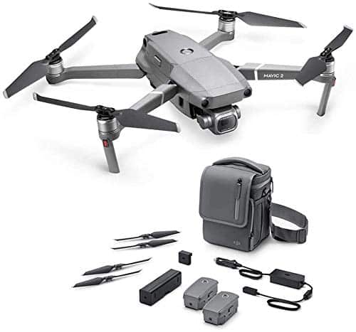 DJI Mavic 2 Pro Drohne + Fly More Kit - Zubehör-Kit + Drohne mit Hasselblad Kamera, Video 4K HDR 10 bits, 20 MP 1