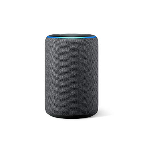 Amazon Echo (3. Generation), smarter Lautsprecher mit Alexa, Anthrazit Stoff
