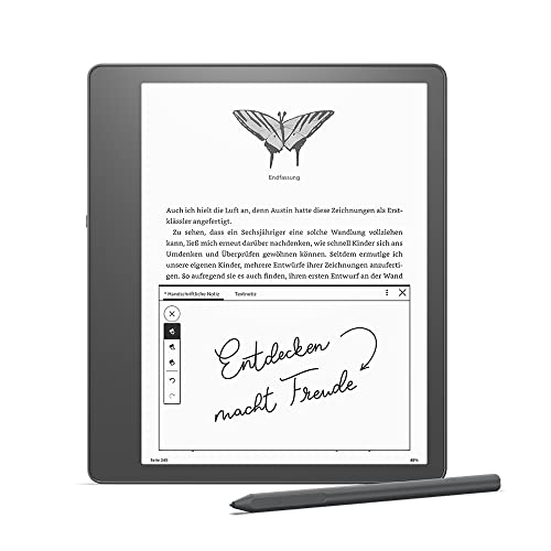 Kindle Scribe, der erste Kindle mit Schreibfunktion, mit 10,2-Zoll-Paperwhite-Display mit 300 ppi, mit Standard-Eingabestift | 16 GB