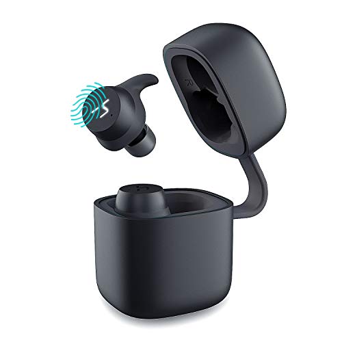【2019 Neueste】 HAVIT G1PRO Bluetooth Kopfhörer in Ear Bluetooth 5.0 Sport Kabellose Stereo Minikopfhörer mit IPX6 Wasserdicht,Touch-Control,Mikrofon für iPhone Samsung Huawei