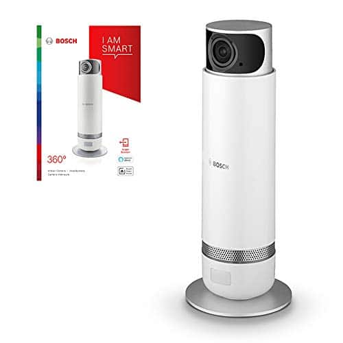 Bosch Smart Home Überwachungskamera (360° drehbar, kompatibel mit Alexa, für den Innenbereich, 2. Generation)