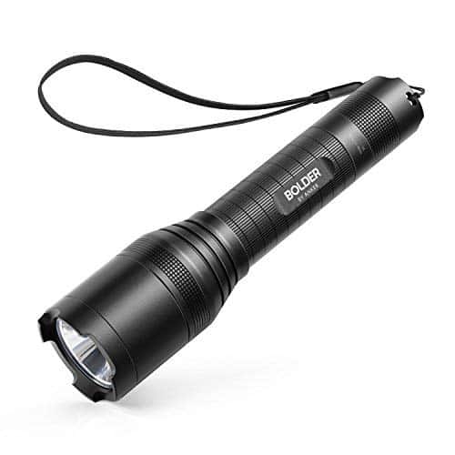 Anker LC90 LED Taschenlampe, IP65 Wasserfest, Super Helle 900 Lumen CREE LED, 5 Licht Modi, Wiederaufladbare Taschenlampe mit Zoom für Camping, Wandern und Notfälle ( Inklusive 18650 Batterie )