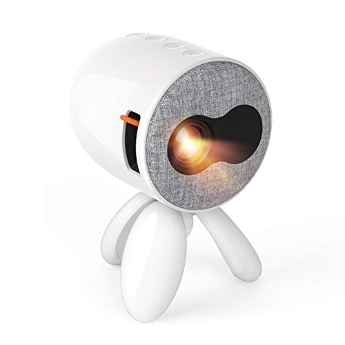 Mini Beamer - Artlii Octopus Klein Beamer als Geschenk zu Weihnachten für Kinder Mini Projektor kompatibel mit Smartphone, Laptops, iPad, PC unterstützt Bilder, Karikatur und andere Kinderaktivitäten