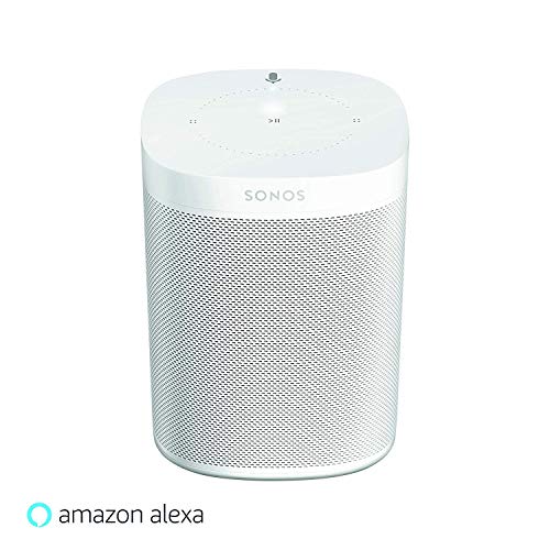 Sonos One Smart Speaker, weiß - Intelligenter WLAN Lautsprecher mit Alexa Sprachsteuerung & AirPlay - Multiroom Speaker für unbegrenztes Musikstreaming