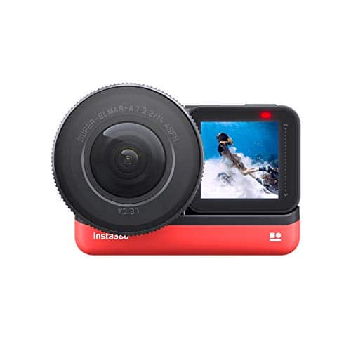 Insta360 ONE X 360-Grad Action-Kamera, 5.7K Video 18MP-Fotos, mit Flowstate-Stabilisierung, WLAN-Übertragung in Echtzeit (Spezielle E-Commerce-Version mit Speicherkarte, 32 GB V30 MicroSDXC inklusive)