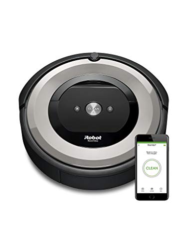 iRobot Roomba e5 (e5154) Saugroboter mit mit 3-stufigem Reinigungssystem, zwei Multibodenbürsten, WLAN Staubsauger Roboter, Ideal für Haustiere, Teppiche und Hartböden, App-Steuerung, Dirt Detect