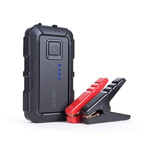 Anker PowerCore Auto Starthilfe Mini 400A Spitzenstrom 12V 9000mAh für Benziner bis zu 2.8L Benzinmotoren, Tragbare Autobatterie Anlasser, Jump Starter Powerbank